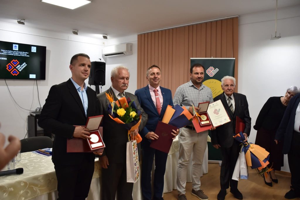 Dolnozemskí Slováci ocenili osobnosti a inštitúcie za prínos ku kultúre
